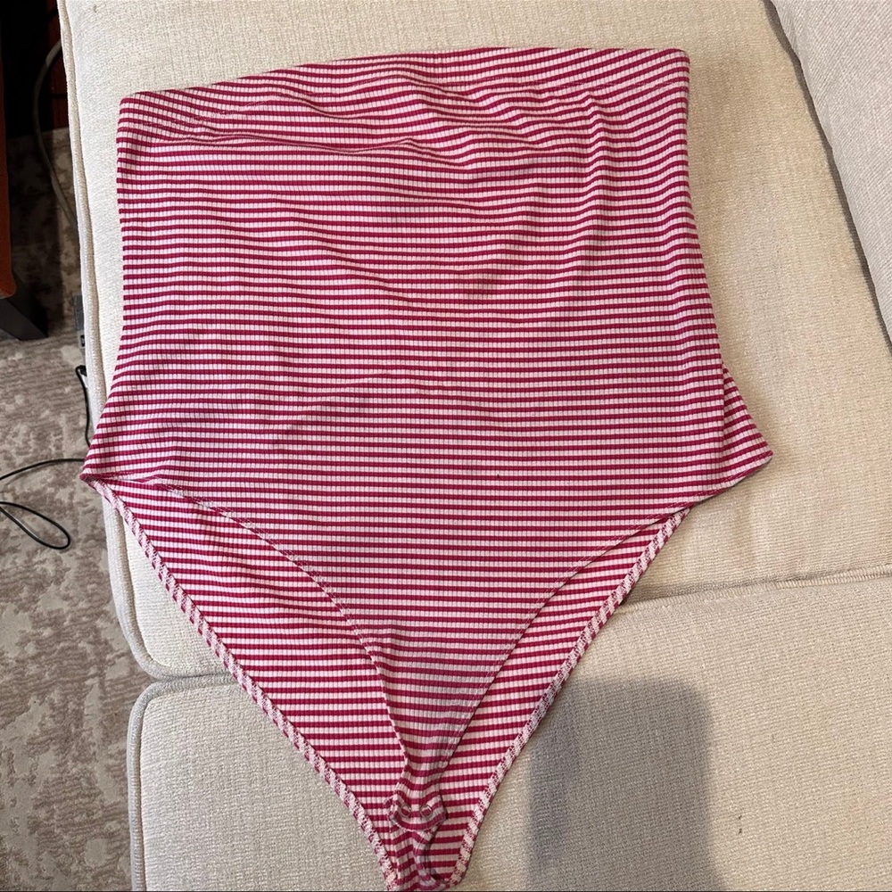 Forever 21 plus strapless bodysuit